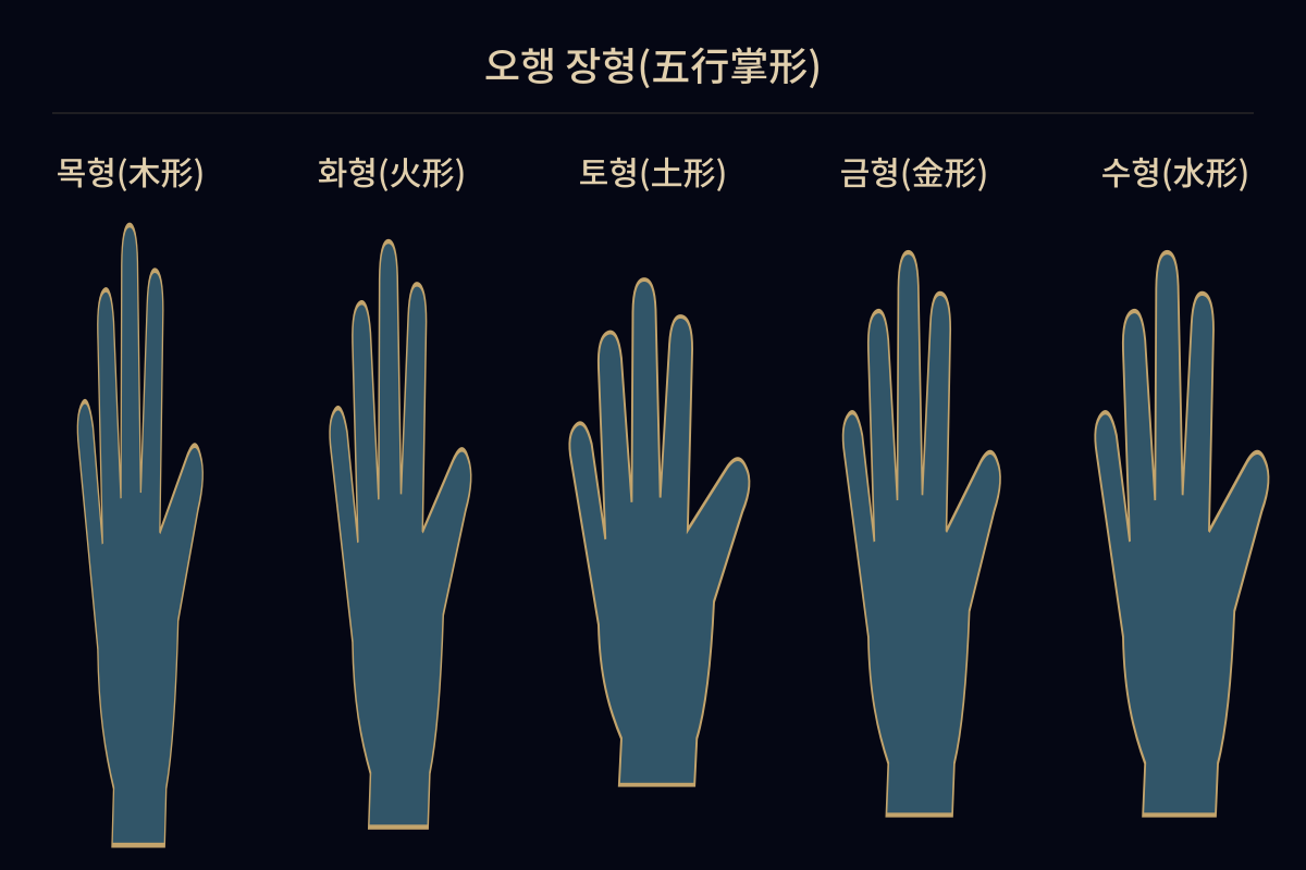 오행 장형(五行掌形)