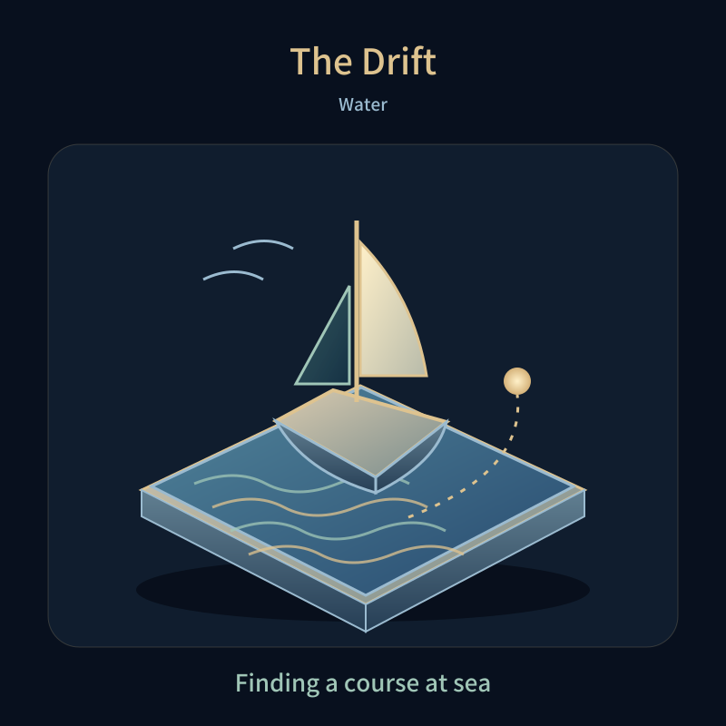 The Drift — Finding a course at sea